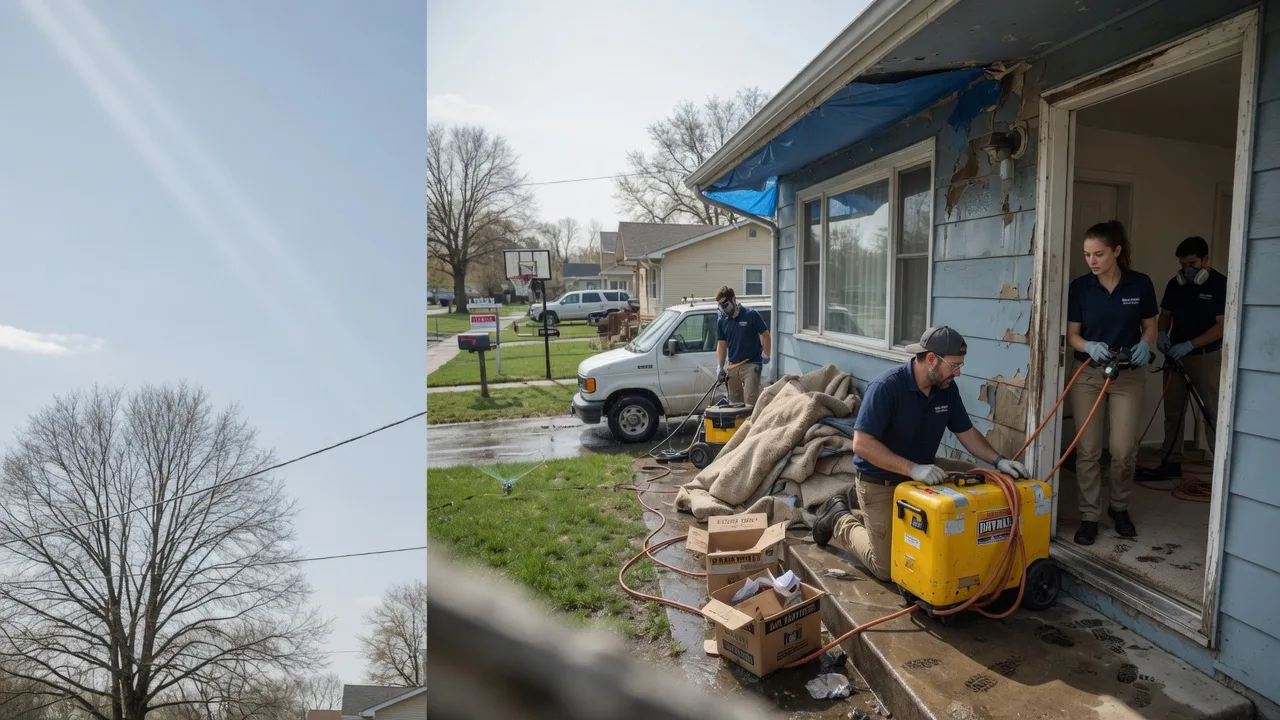 Basement Flood Cleanup in Mason, OH near me